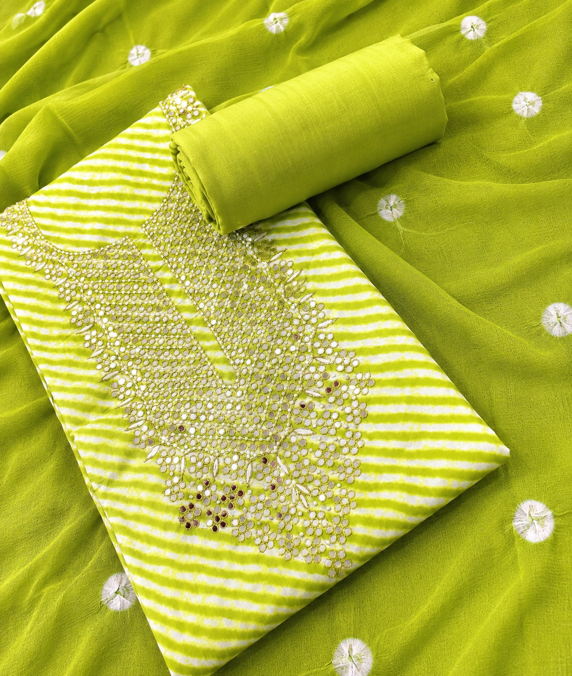 unstitched materials