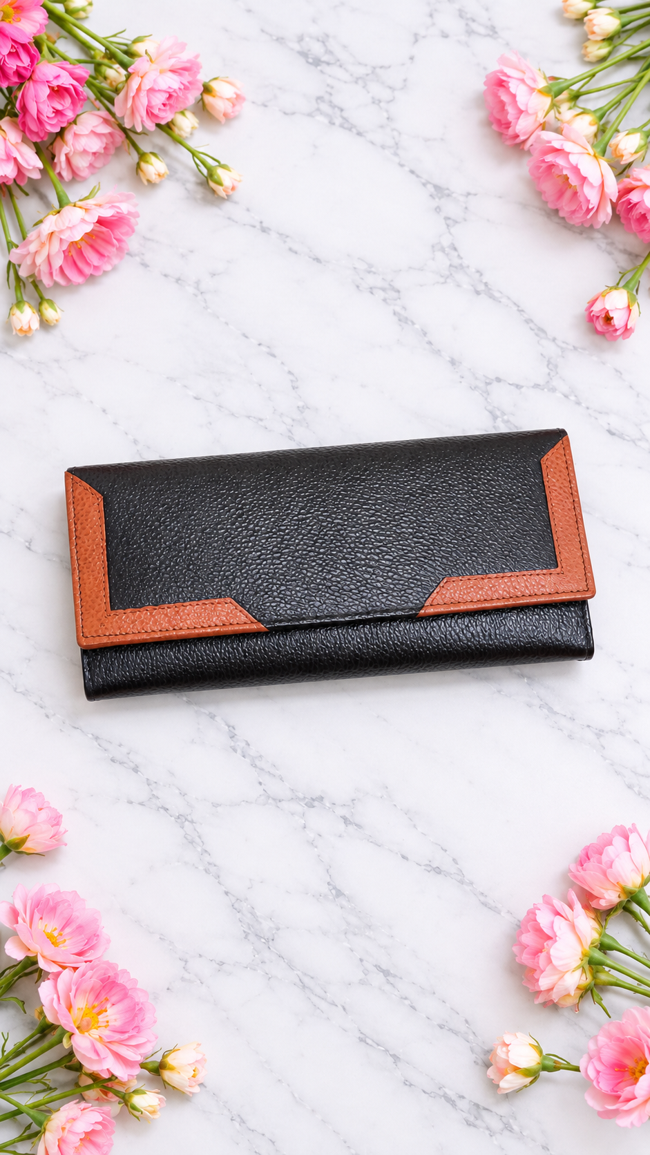 leather purse