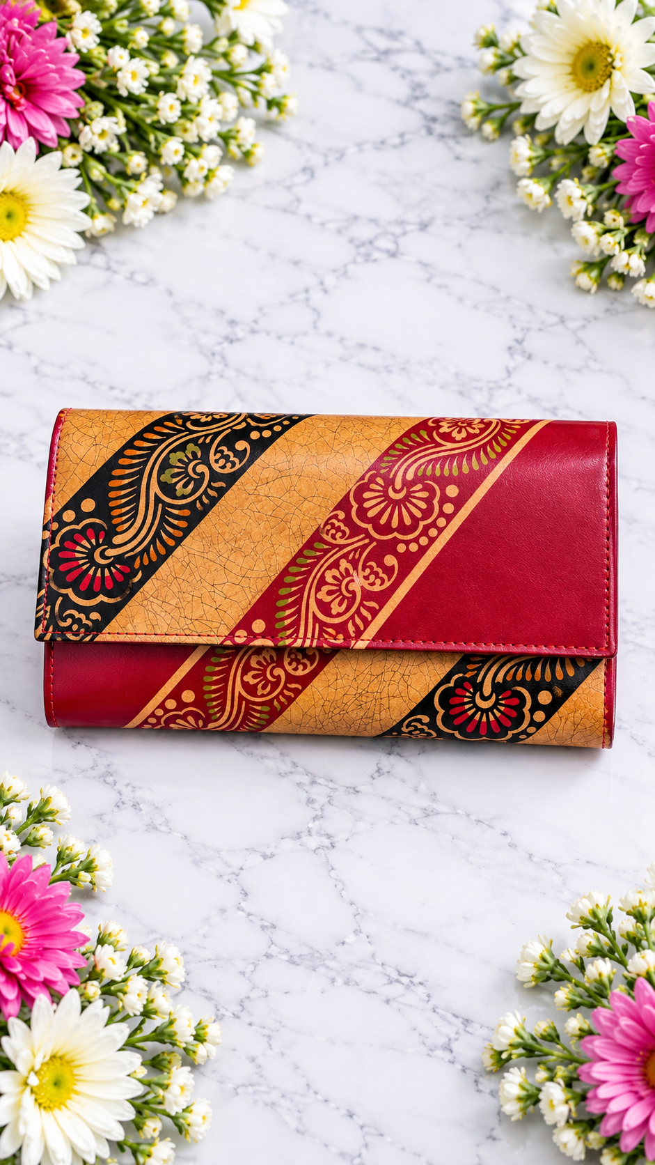 leather purse