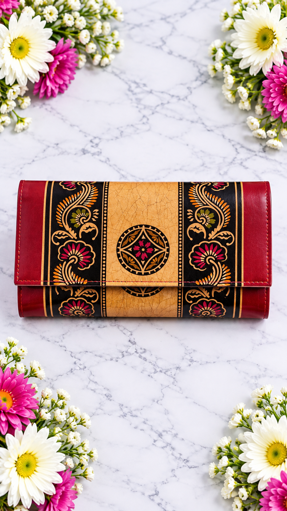leather purse