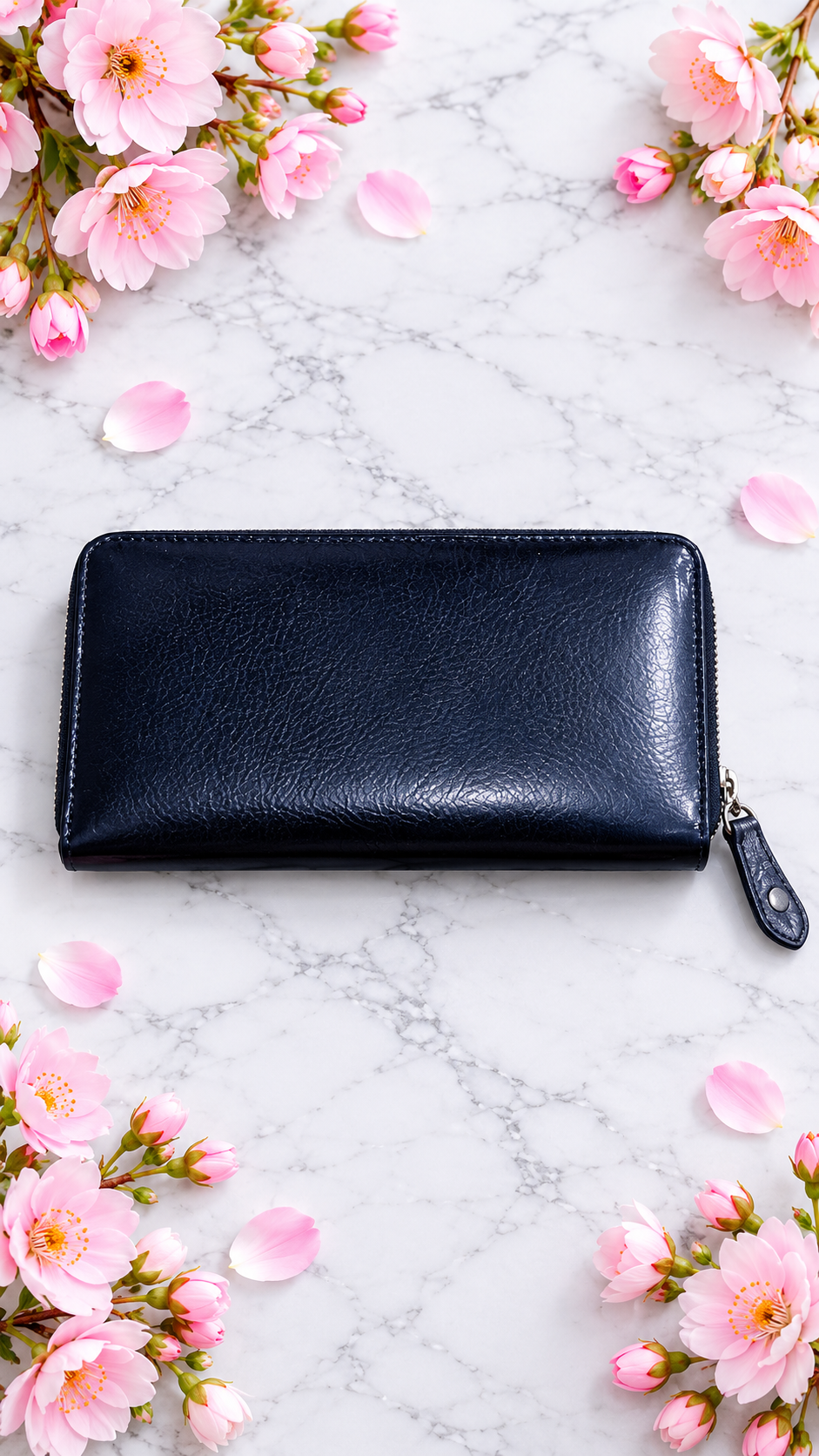 leather purse