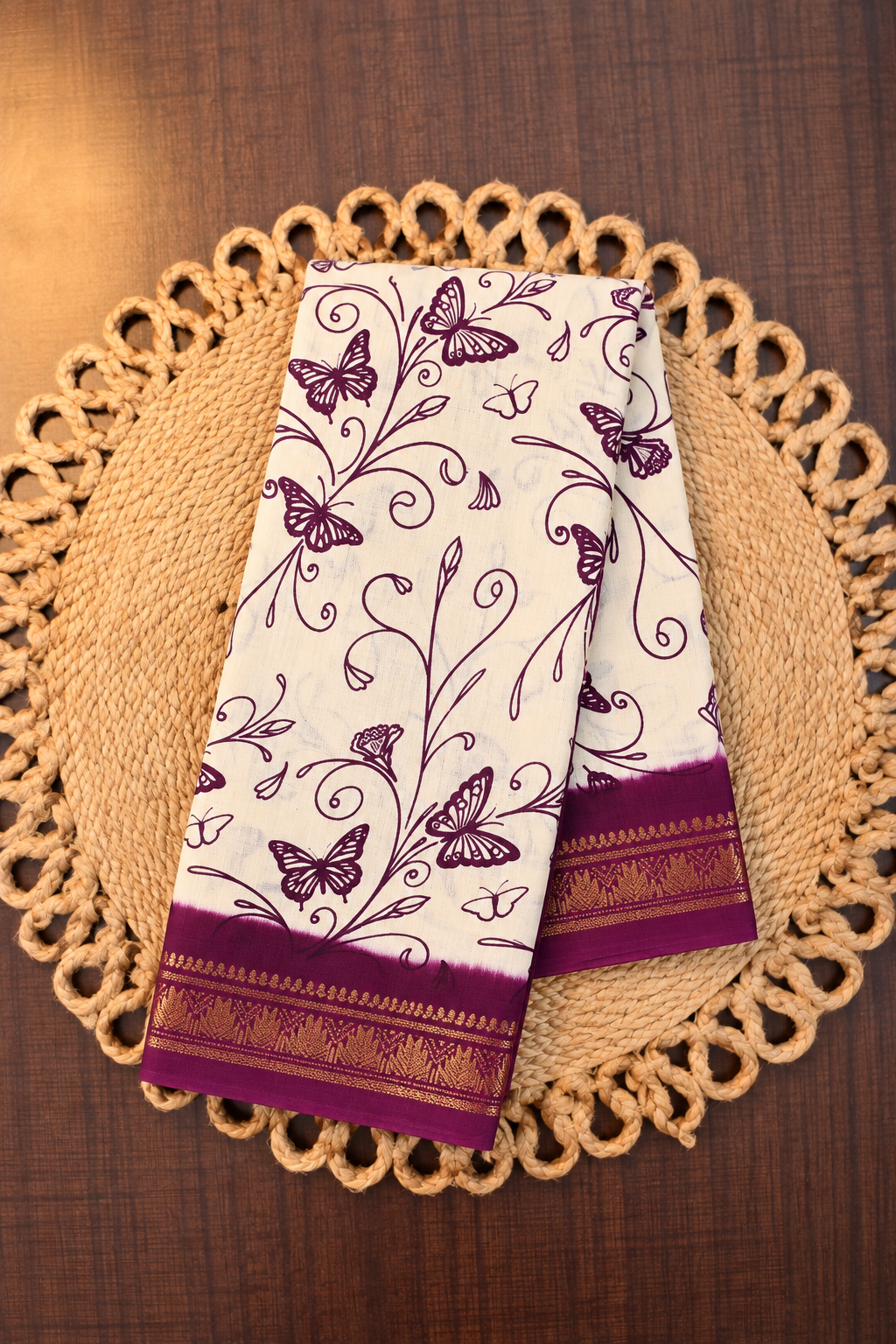Cotton saree