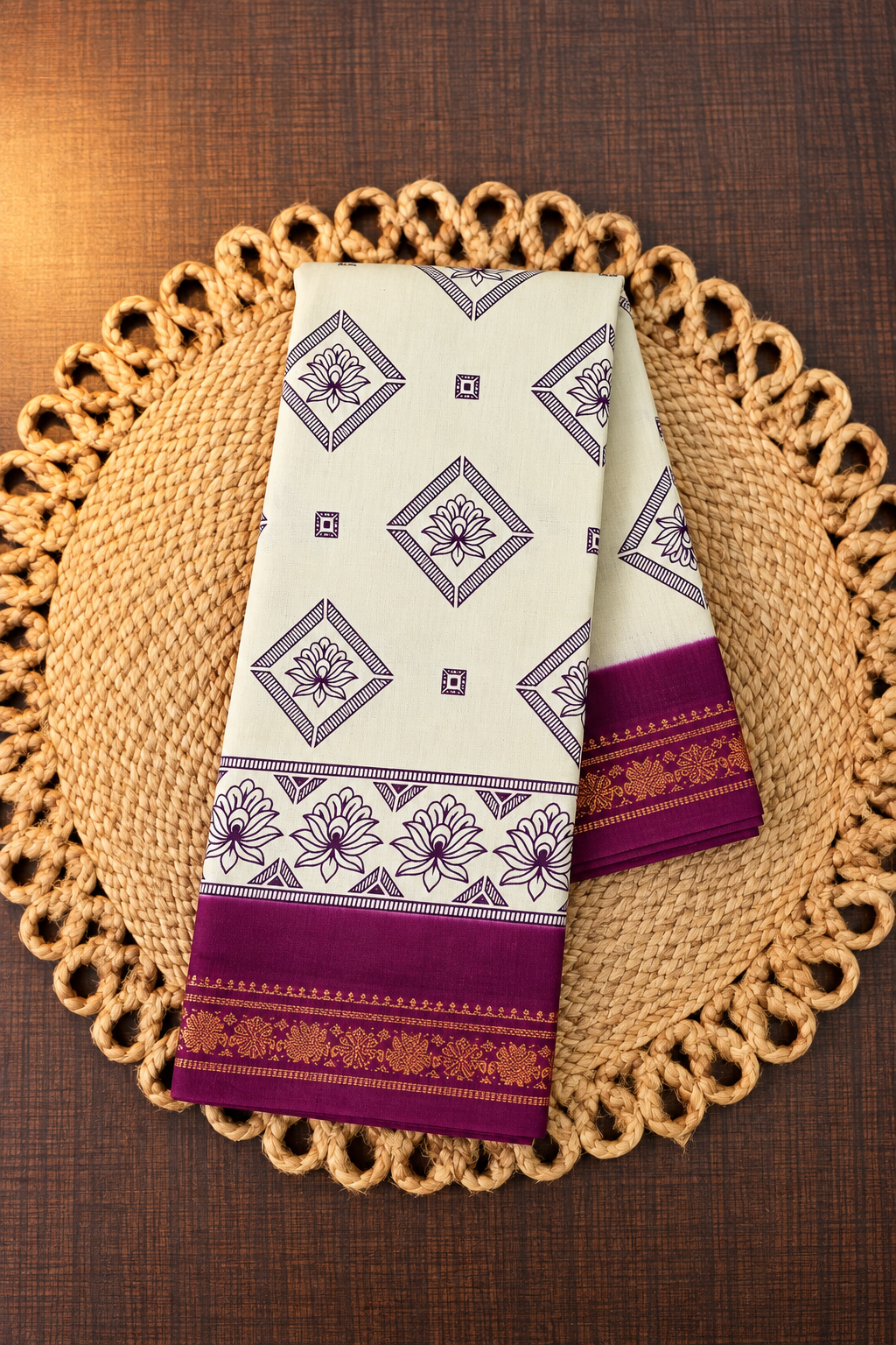Cotton saree
