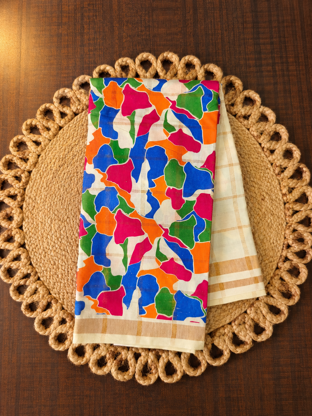 Cotton saree