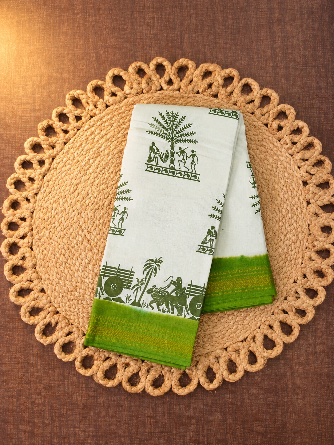Cotton saree