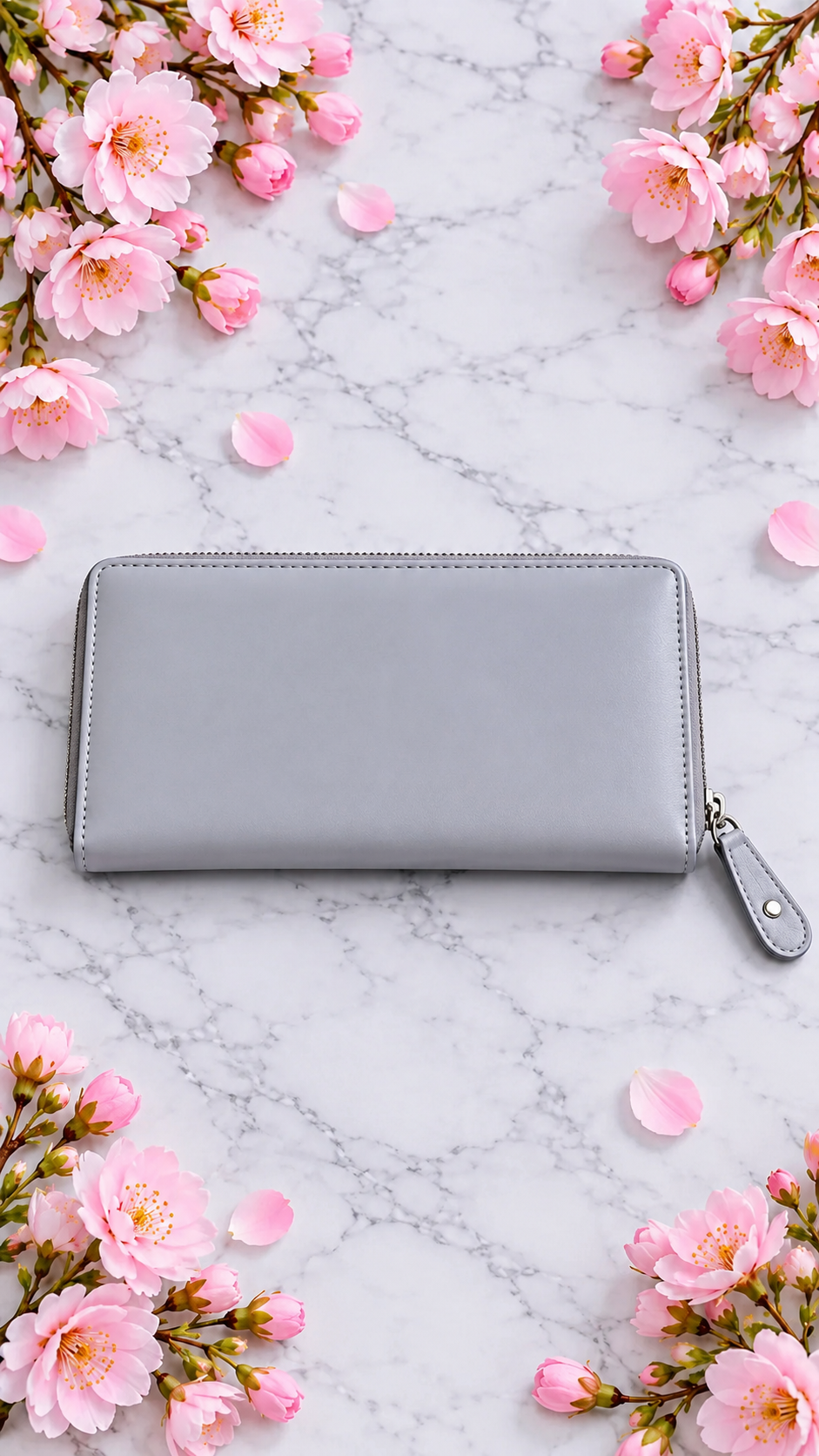 leather purse