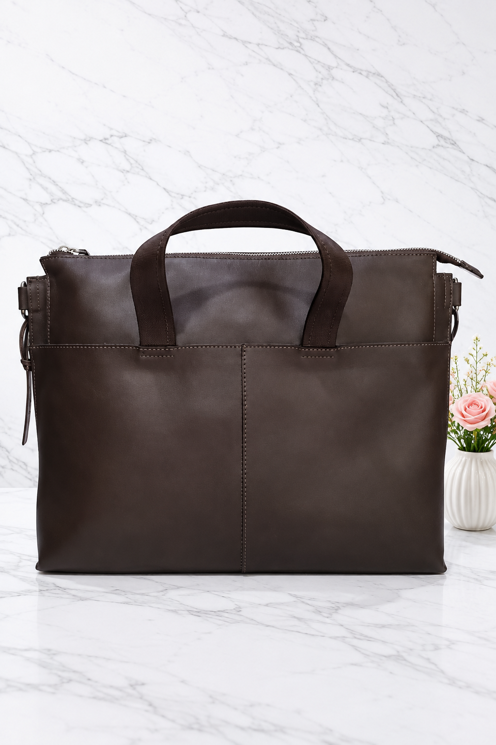 leather laptop bag