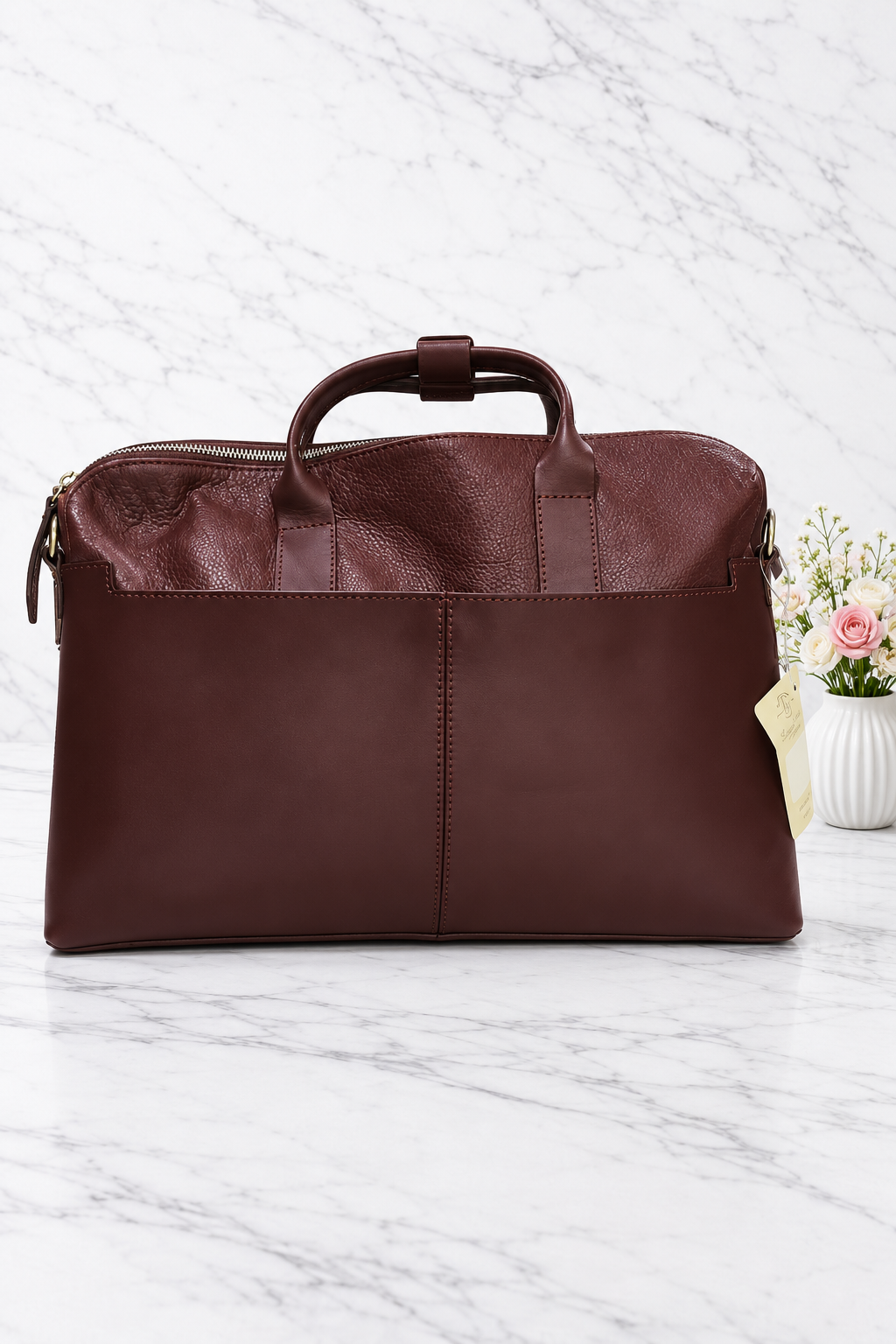 leather laptop bag